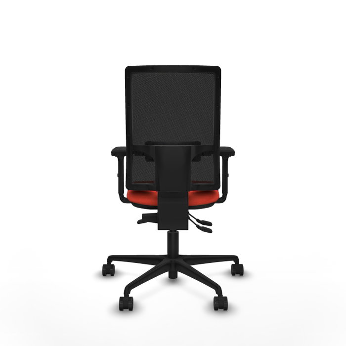 PIQUERAS Y CRESPO Silla de oficina Bormate, mecanismo Asincro, Naranja oscuro y Negro PIQUERAS Y CRESPO Silla de oficina Bormate, mecanismo Asincro, Naranja oscuro y Negro