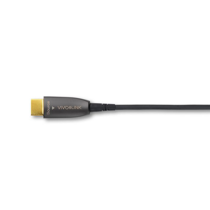 Vivolink Cable HDMI Óptico 4K 15 m - 18 Gbps, HDR, Soporte ARC y HDCP 2.2