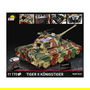Cobi Tiger II Königstiger Juego de Construcción con 1117 Piezas, Color Camuflaje, Escala 1:12, Edad Recomendada 12 Años, Modelo 325 mm x 860 mm x 290 mm