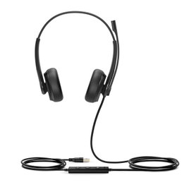 Yealink UH34 Dual UC Auriculares con micrófono USB, Negro