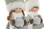 DKD Home Decor Figura LED de Poliester Niña Surtido de 2