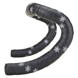 Supacaz Cinta de Manillar Galaxy Estrellas Negro/Blanco - Poliuretano, Amortiguación Kush, 2.160mm x 30mm