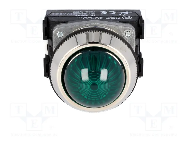 PROMET Lámpara de control LED NEF30 verde PROMET Lámpara de control LED NEF30 verde