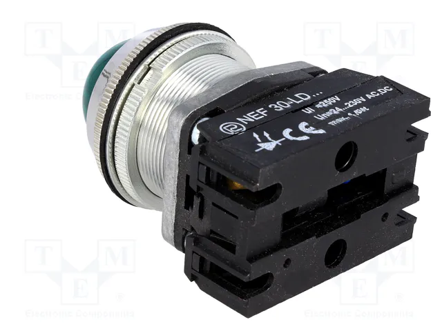PROMET Lámpara de control LED NEF30 verde PROMET Lámpara de control LED NEF30 verde