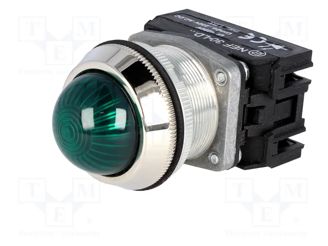 PROMET Lámpara de control LED NEF30 verde PROMET Lámpara de control LED NEF30 verde