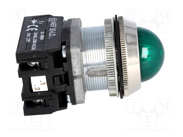 PROMET Lámpara de control LED NEF30 verde PROMET Lámpara de control LED NEF30 verde