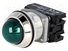 PROMET Lámpara de control LED NEF30 verde