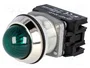 PROMET Lámpara de control LED NEF30 verde