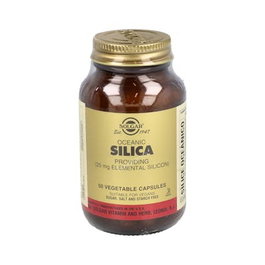 SOLGAR Silicio Oceánico (Silica) 25Mg. 50Vegicaps