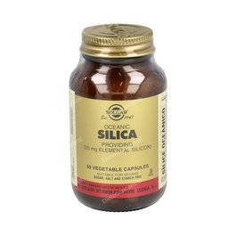 SOLGAR Silicio Oceánico (Silica) 25Mg. 50Vegicaps