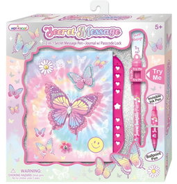 HOT FOCUS Diario con Mensajes Secretos Butterfly