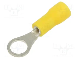 PANDUIT Terminal de ojillo aislada amarilla Ø 3,5mm