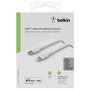Belkin Cable Lightning a USB-C 1 m Blanco