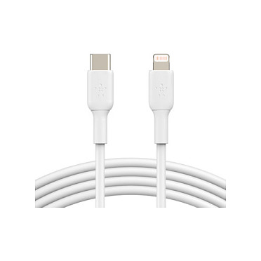Belkin Cable USB-C a Lightning Boost Charge 1 m Blanco