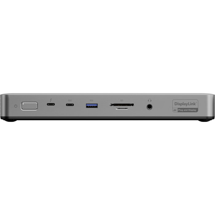 Alogic Quad 4K Thunderbolt 4 Hybrid Docking Station Silver