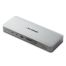 Alogic Quad 4K Thunderbolt 4 Hybrid Docking Station Silver