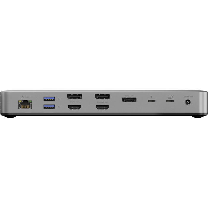 Alogic Quad 4K Thunderbolt 4 Hybrid Docking Station Silver