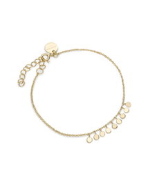 Rosefield TOC Bracelet Multi micro coins Baxter G JTBMG-J433 Dorado