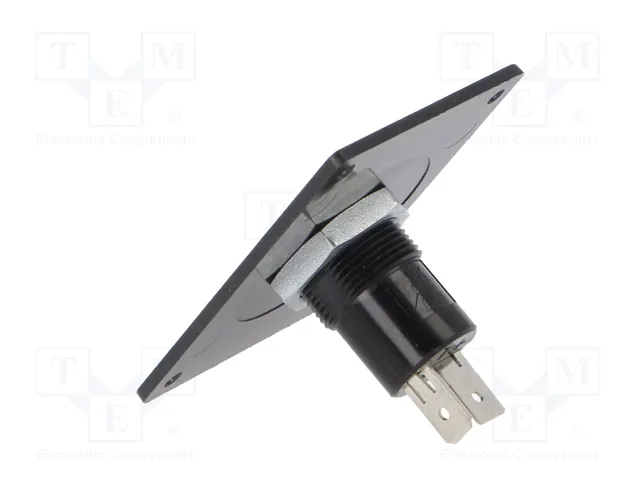 PRO CAR Tomacorriente de encendedor negro 12-24VDC 16A