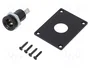 PRO CAR Tomacorriente de encendedor negro 12-24VDC 16A