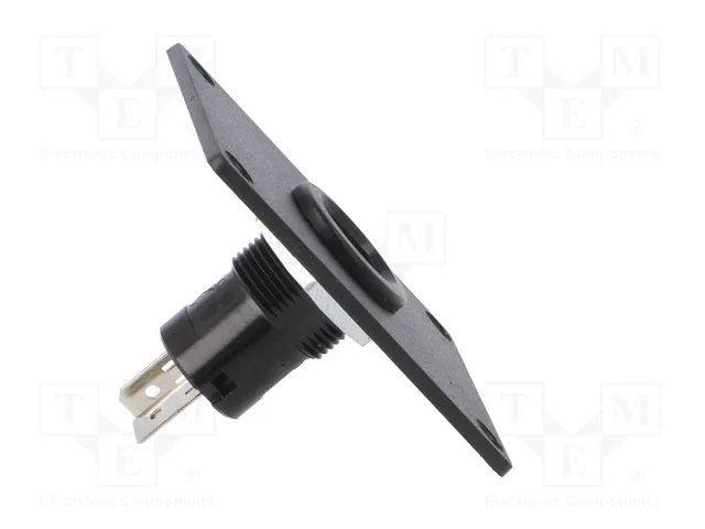 PRO CAR Tomacorriente de encendedor negro 12-24VDC 16A