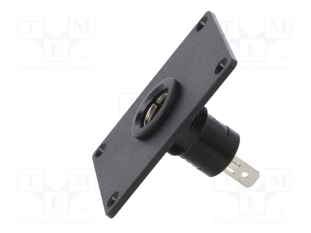 PRO CAR Tomacorriente de encendedor negro 12-24VDC 16A