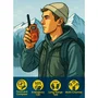 Liscianigiochi Soy un explorador genio - Walkie-Talkie Kit de comunicación, Alcance 4 km, Accesorios incluidos, Para mayores de 7 años (AACRX13756)