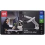 One For All DM 7220 Soporte de Doble Brazo para Monitor Blanco