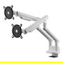 One for All Soporte para Monitor de Diseño Dual DM 7220 en Color Blanco