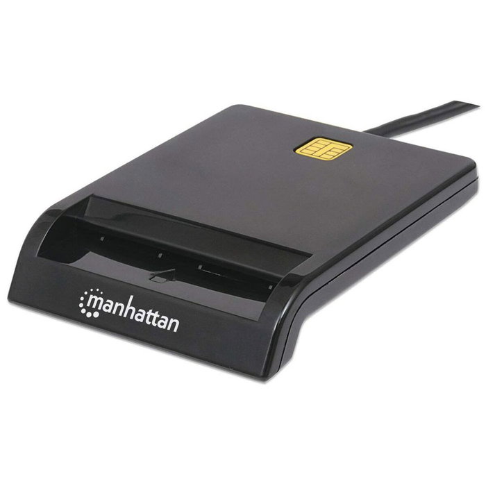 Manhattan Smart Card Reader USB Contact Reader Externo Manhattan Smart Card Reader USB Contact Reader Externo