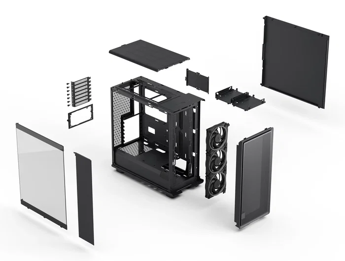 Fractal Design Epoch Black TG RGB Light Tint