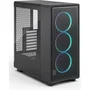 Fractal Design FD-C-EPO1A-04 Caja ATX Midi Torre Negra RGB Cristal Templado Light Tint