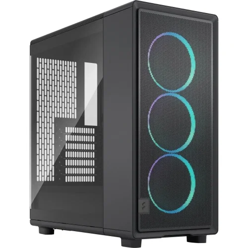 Fractal Design FD-C-EPO1A-04 Caja ATX Midi Torre Negra RGB Cristal Templado Light Tint Fractal Design FD-C-EPO1A-04 Caja ATX Midi Torre Negra RGB Cristal Templado Light Tint