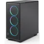 Fractal Design FD-C-EPO1A-04 Caja ATX Midi Torre Negra RGB Cristal Templado Light Tint