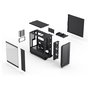 Fractal Design Epoch Midi Tower Caja PC Negro ATX/microATX/Mini-ITX Acero Panel Lateral Vidrio Templado RGB 3 Ventiladores 120mm Incluidos