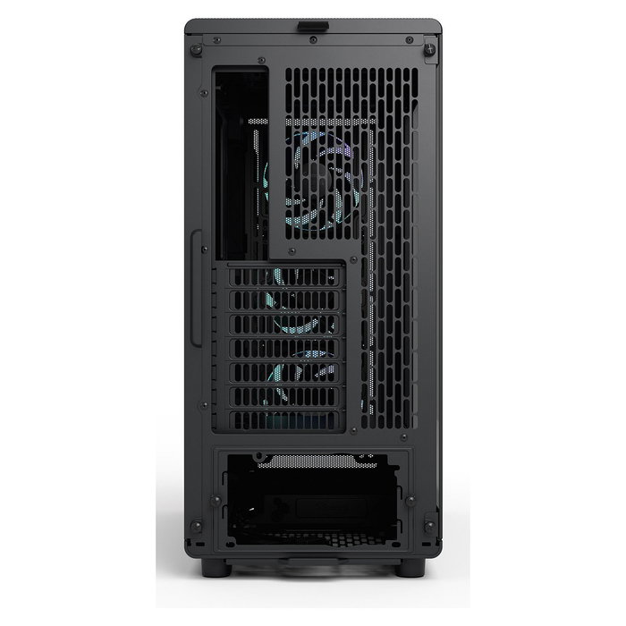 Fractal Design Epoch Midi Tower Caja PC Negro ATX/microATX/Mini-ITX Acero Panel Lateral Vidrio Templado RGB 3 Ventiladores 120mm Incluidos