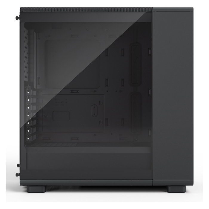 Fractal Design Epoch Midi Tower Caja PC Negro ATX/microATX/Mini-ITX Acero Panel Lateral Vidrio Templado RGB 3 Ventiladores 120mm Incluidos