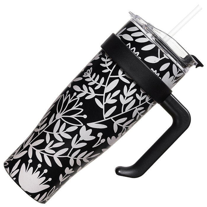Cook Concept Mug Térmico 1,2 L Miami Blanco/Negro Conserva Frío/Calor 6 Horas Acero Inoxidable Asa Cook Concept Mug Térmico 1,2 L Miami Blanco/Negro Conserva Frío/Calor 6 Horas Acero Inoxidable Asa