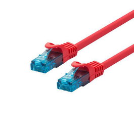 LOGON PROFESSIONAL Cable de Red U/UTP Cat5e 2 m - Rojo