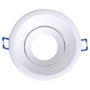 GSC Evolution Aro empotrable basculante redondo Ballam Blanco