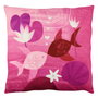 Aberto Design Cojín A12578 43x43 cm Algodón/Poliéster con Relleno de Silicona, Lavable