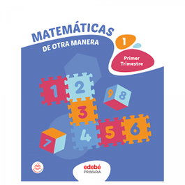 EDEBE, MATEMÁTICAS 1 - ANT/(22).MATEMATICAS 1ºPRIMARIA.(TRIMESTRAL)