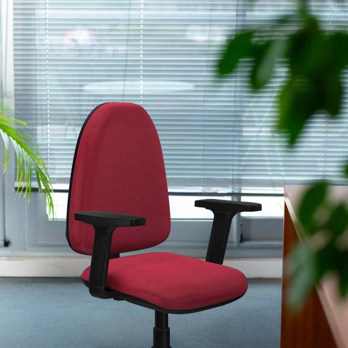 PIQUERAS Y CRESPO Silla de oficina Aýna Azul claro con Brazos 2D