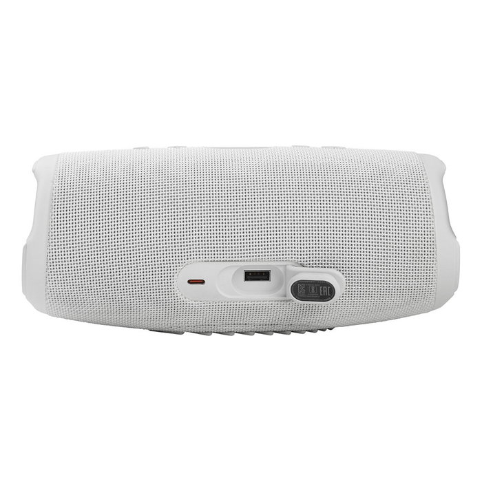 JBL Charge 5 Altavoz Portátil Estéreo Bluetooth 5.1 30W Blanco IP67 Resistente al Agua y Polvo