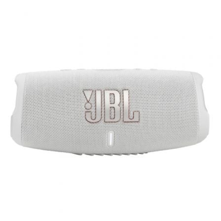 JBL Charge 5 Altavoz Bluetooth Portátil IP67 Resistente al Agua 40W Blanco 20h Autonomía con Batería Integrada