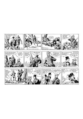 Tebeos Dolmen Editorial S.L. Mandrake el Mago (1936-1937 Daily Strips) La Momia