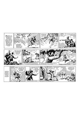 Tebeos Dolmen Editorial S.L. Mandrake el Mago (1936-1937 Daily Strips) La Momia