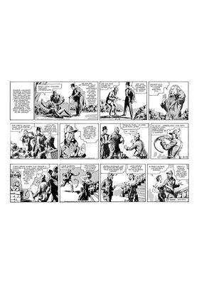 Tebeos Dolmen Editorial S.L. Mandrake el Mago (1936-1937 Daily Strips) La Momia