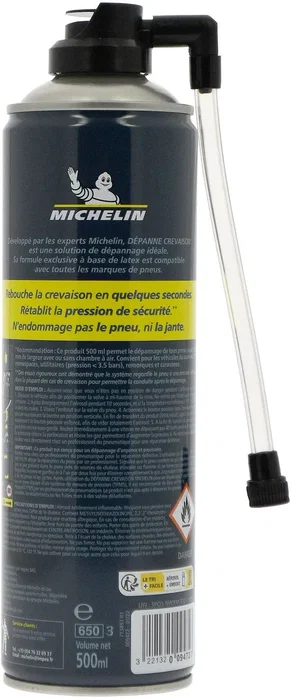Michelin 3221320094723 Reparador de Pinchazos Repara e Infla sin Desmontar 500ml