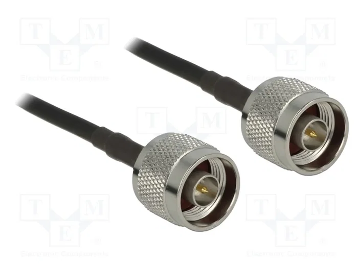 DeLOCK Cable coaxial LMR195 N Stecker a N Stecker, 1 m, Negro DeLOCK Cable coaxial LMR195 N Stecker a N Stecker, 1 m, Negro